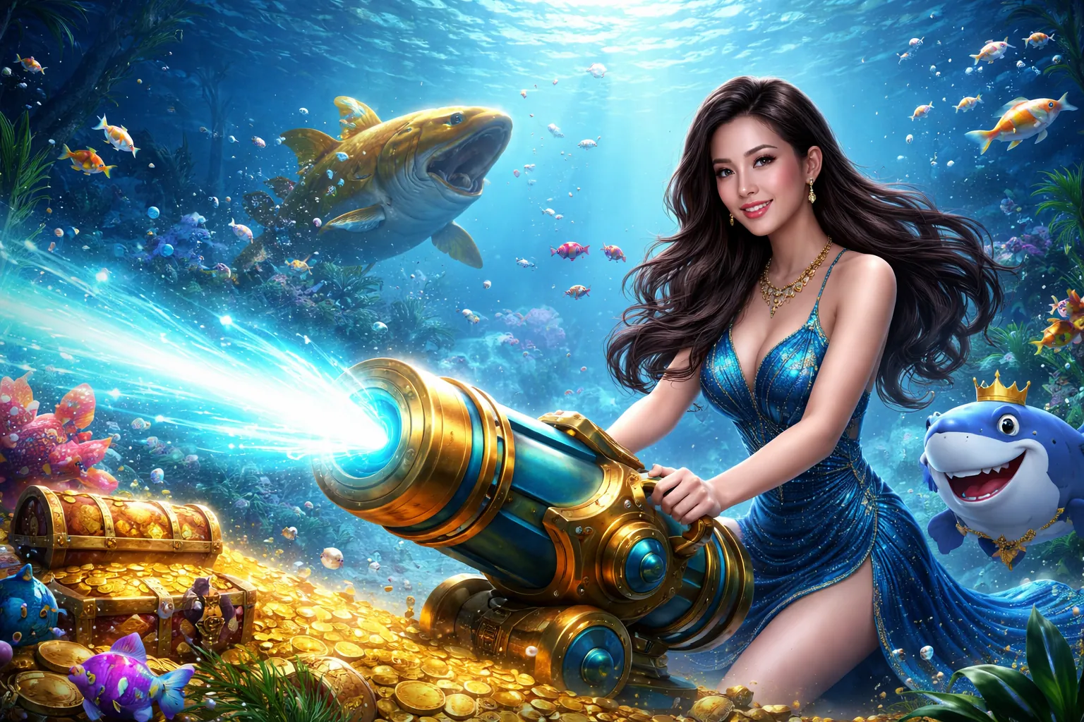 Hình ảnh tổng quan về mẹo chơi bắn cá tại New88