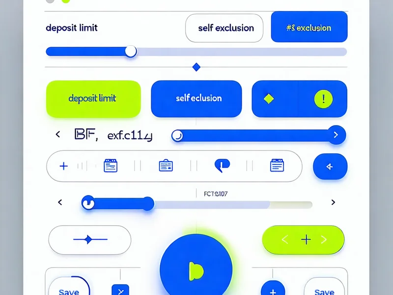 Hình ảnh minh họa các công cụ kiểm soát cờ bạc như giới hạn tiền gửi, giới hạn đặt cược, tự loại trừ trên giao diện New88.