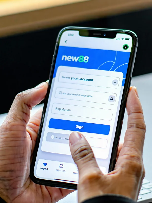 Đăng ký New88 trên điện thoại di động