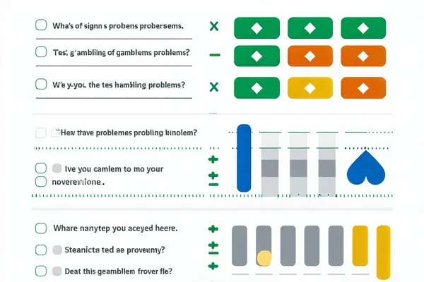 Biểu đồ tự đánh giá dấu hiệu nghiện cờ bạc